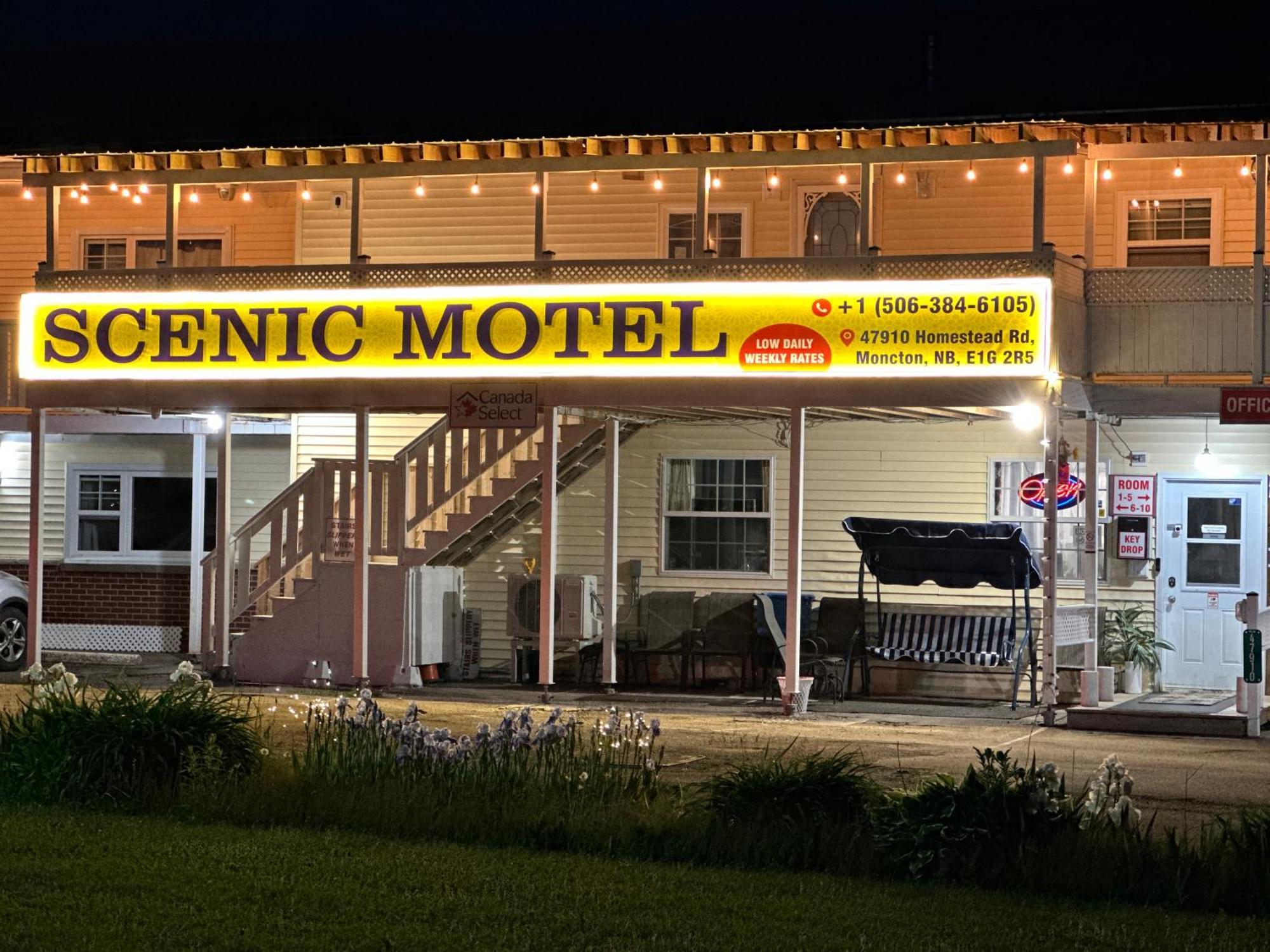 Scenic Motel 멍크턴 외부 사진